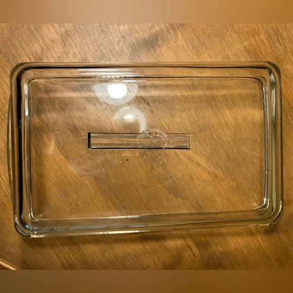 Vintage PYREX 232 Clear Glass 11-3/4”×7-1/2”×1-3/4” Casserole Baking Dish 2 Qt. - Picture 4 of 6